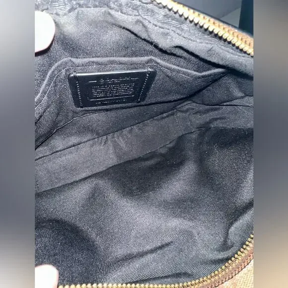 Coach Jes Signature Leather Crossbody Camera Bag + matching wallet MSRP $578 - Picture 9 of 16